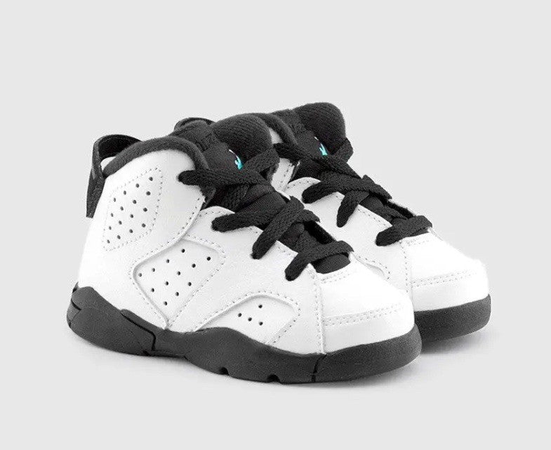 Size 7C - Air Jordan 6 Retro BT 'Hyper Jade’ (Toddler)