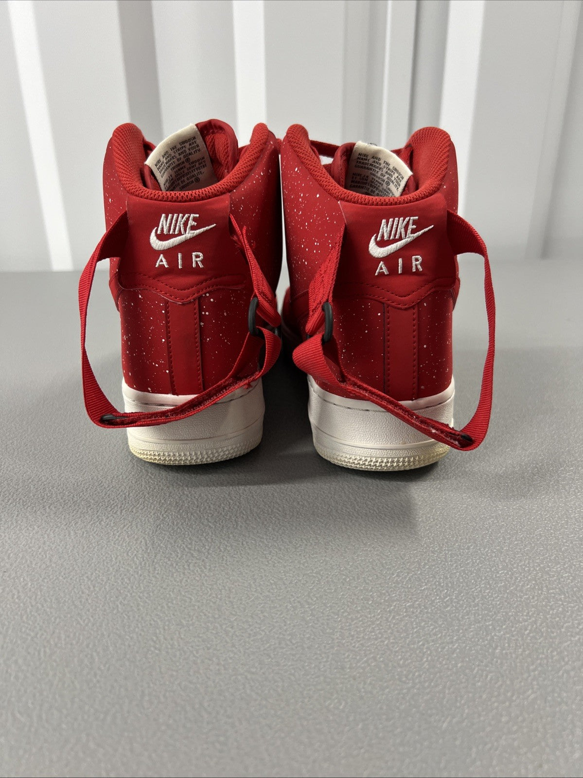 Size 9- Nike Air Force 1 High '07 'Gym Red' Men’s