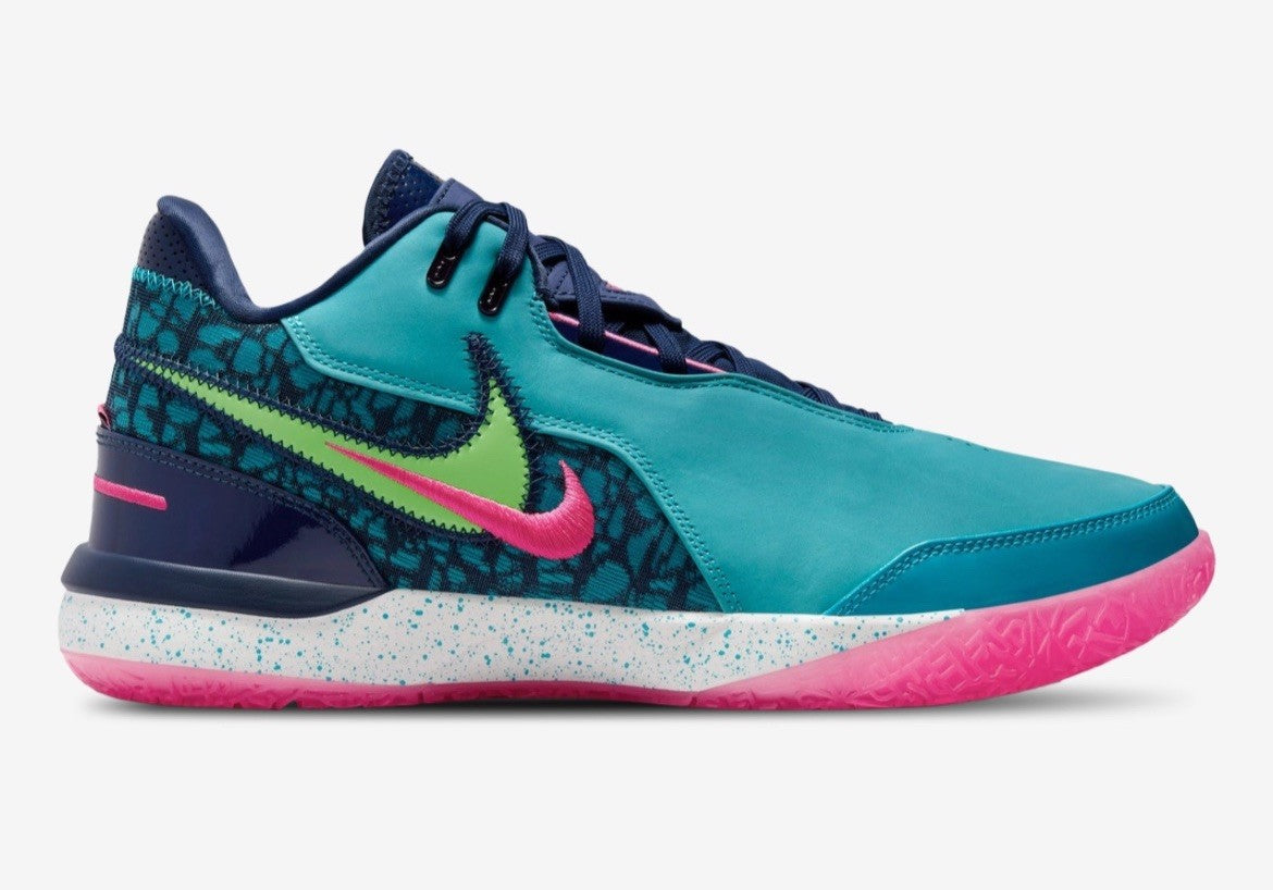 Size 11.5 Men’s or 13 Wmns- Nike Zoom LeBron NXXT Gen Amped ‘South Beach’