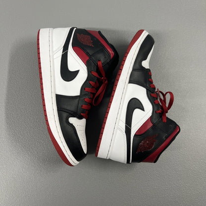 Size 9 - Air Jordan 1 Mid 'Gym Red Black Toe'