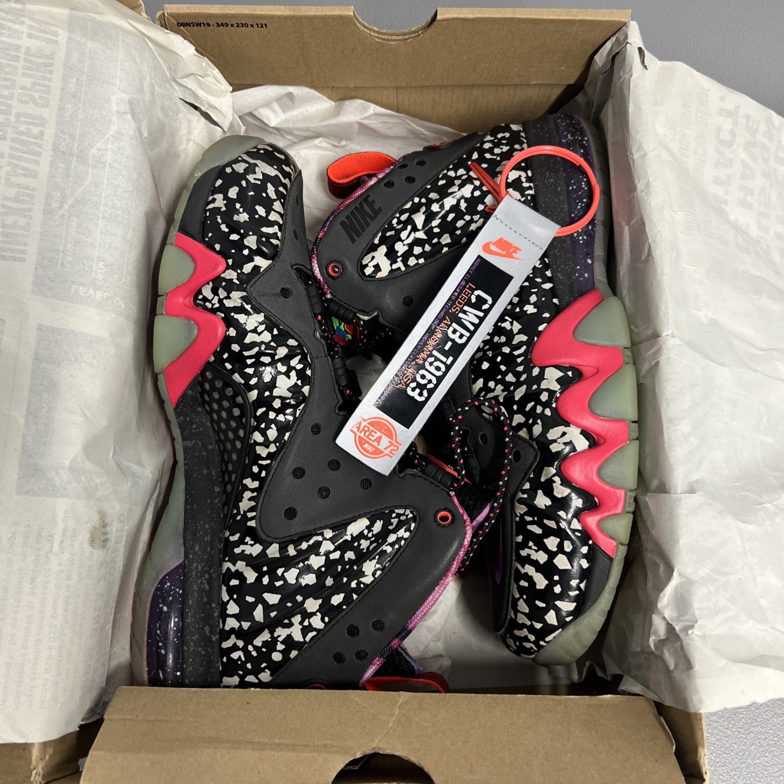 Size 8 - Nike Barkley Posite Max ‘Area 72’ 🏀