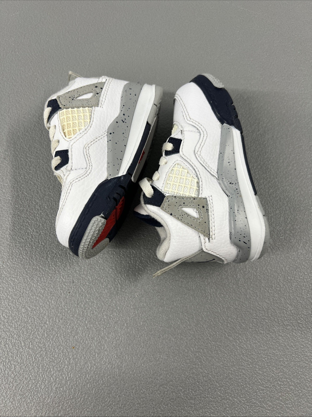 Size 5C-Air Jordan 4 Retro (Toddler) Midnight Navy