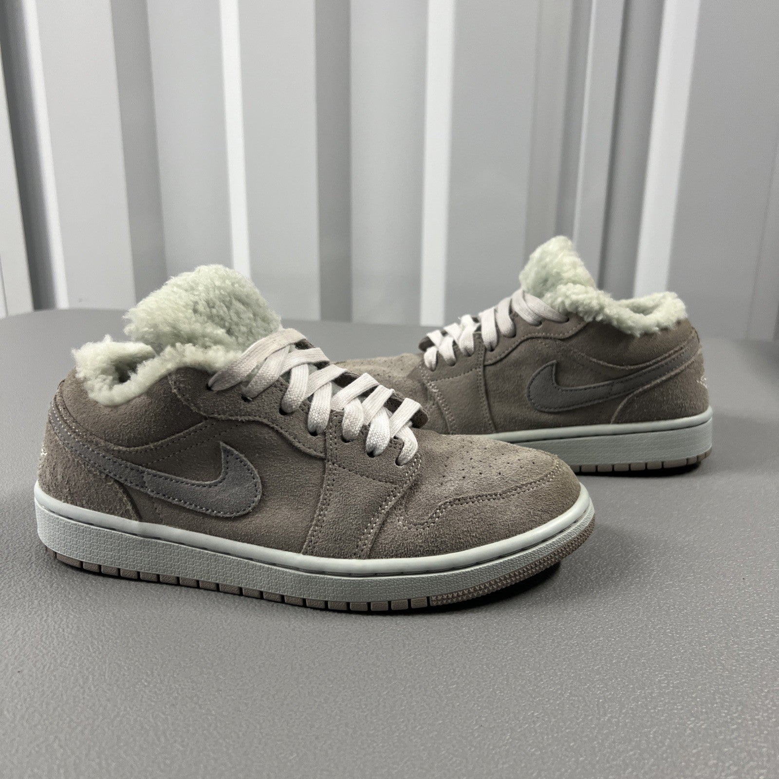 Size 8 - Jordan Wmns Air Jordan 1 Low SE 'Sherpa Fleece'
