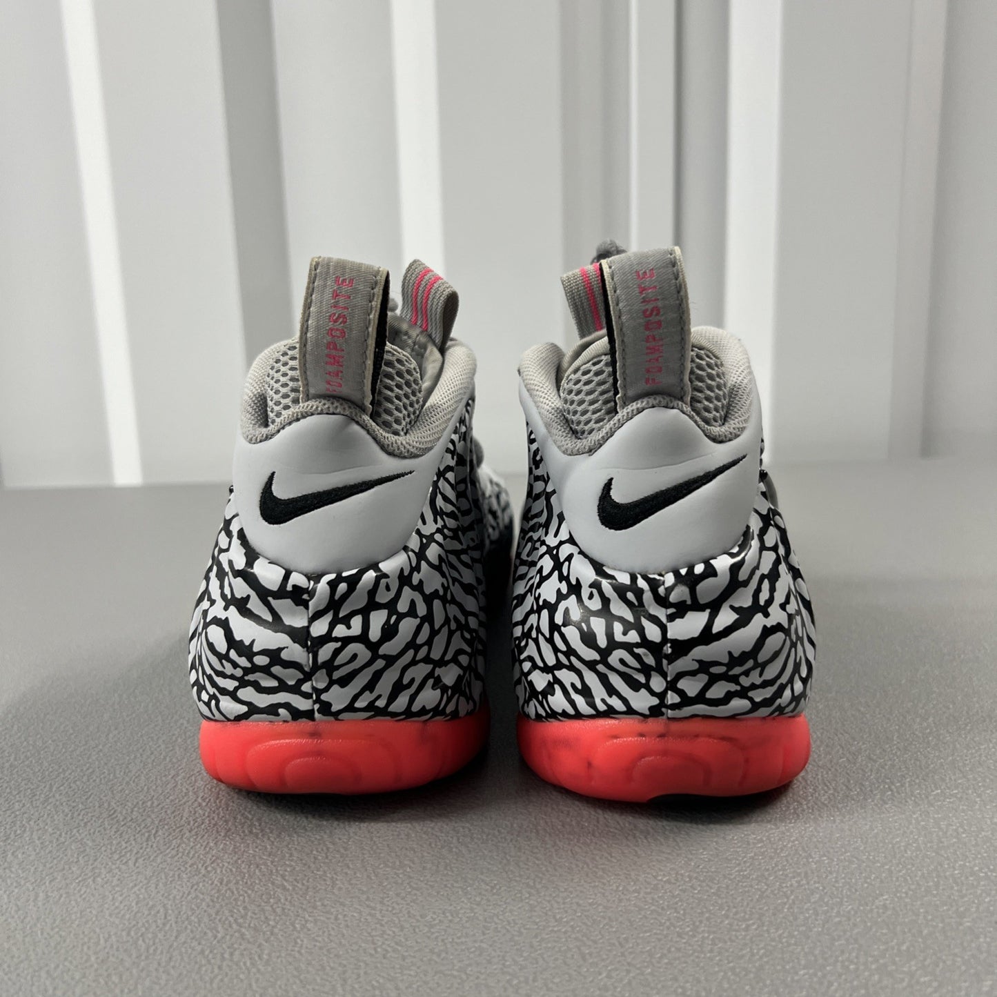 Size 10.5- Nike Air Foamposite Pro Elephant Print