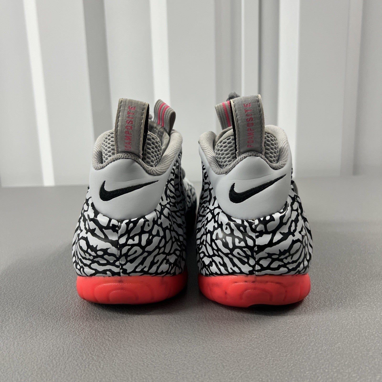 Size 10.5- Nike Air Foamposite Pro Elephant Print