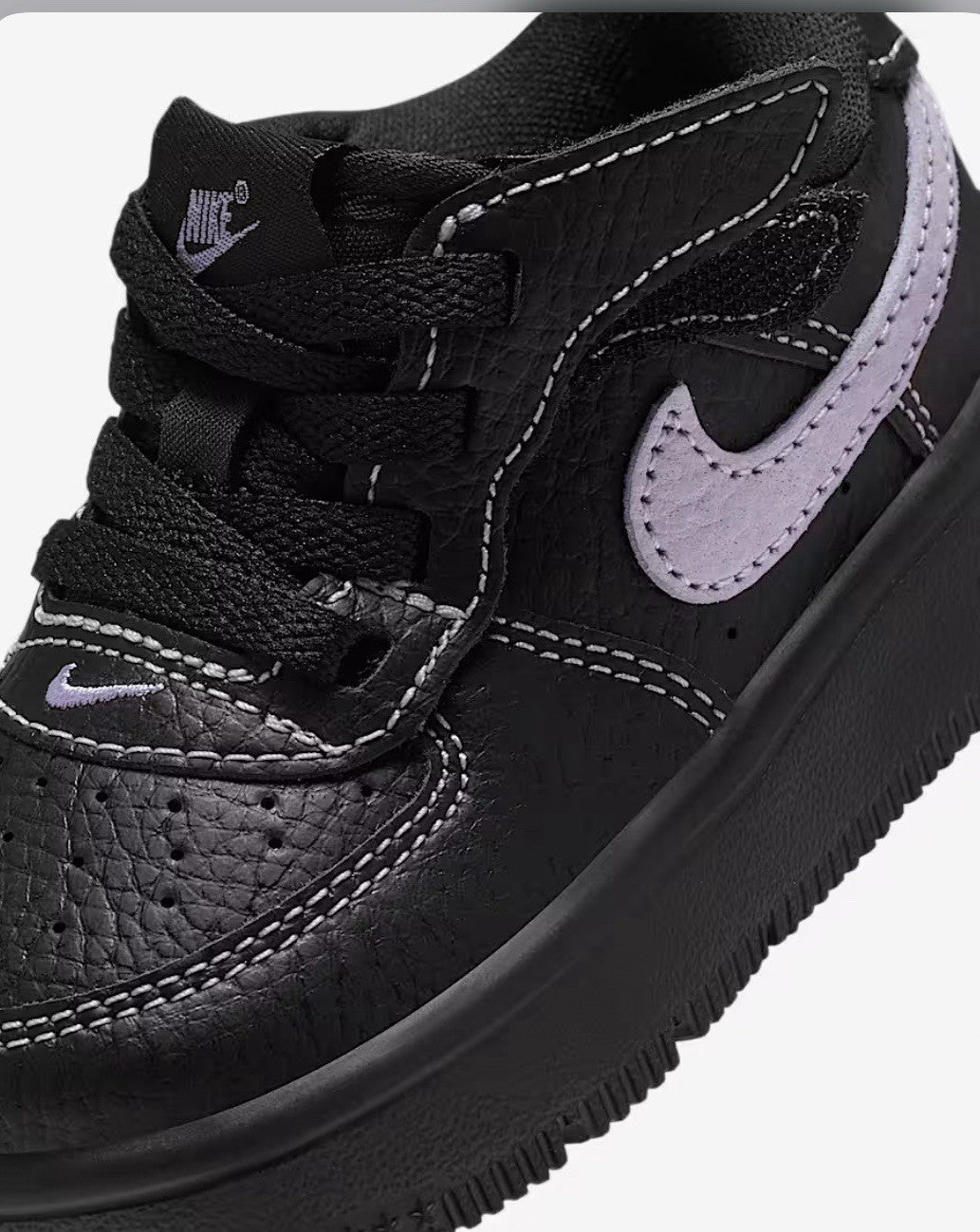Size 7C - Nike Force 1 Low LV8 EasyOn Baby/Toddler Shoes