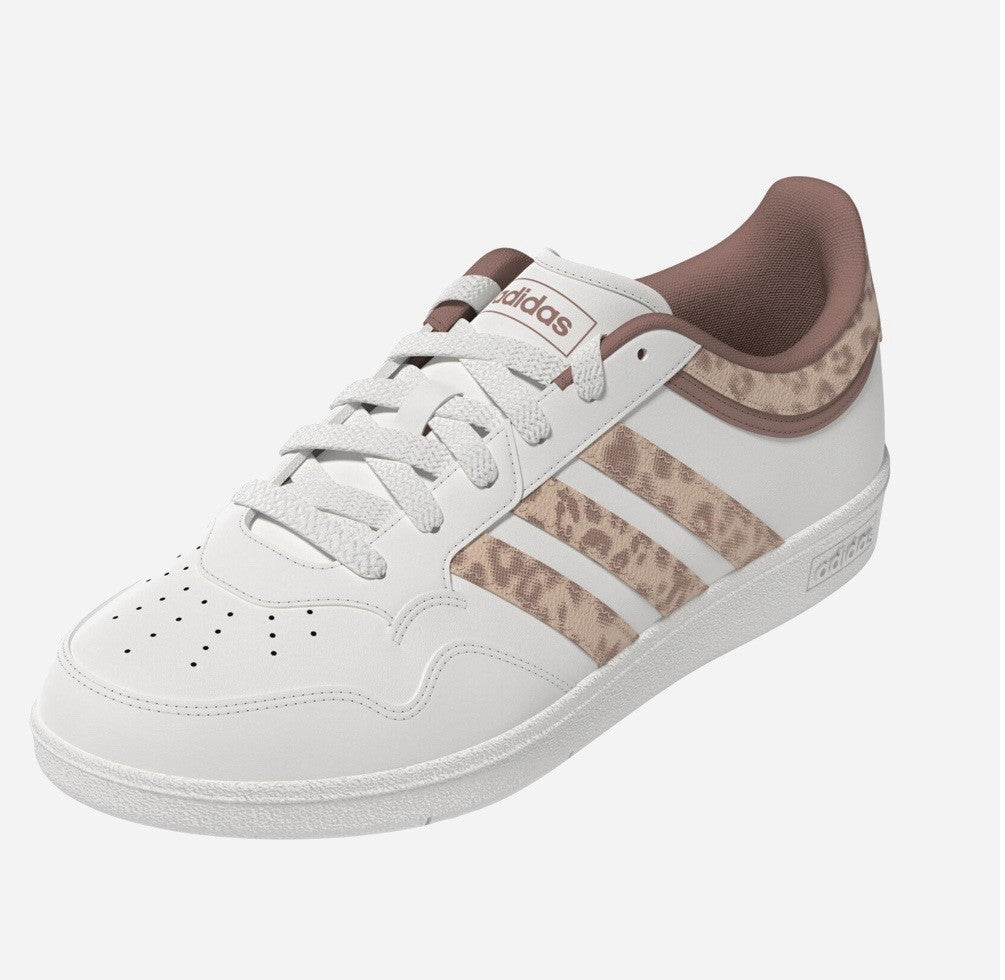 Size 7- adidas Hoops 4.0 Animal Print Wmns