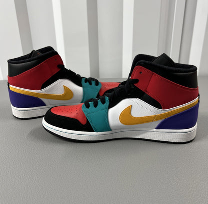Size 11.5 - Air Jordan 1 Mid 'Multi-Color' Men’s