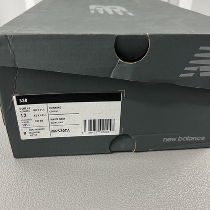 Size 12 - New Balance 530 ‘White Grey’ Men's Running Sneakers MR530TA