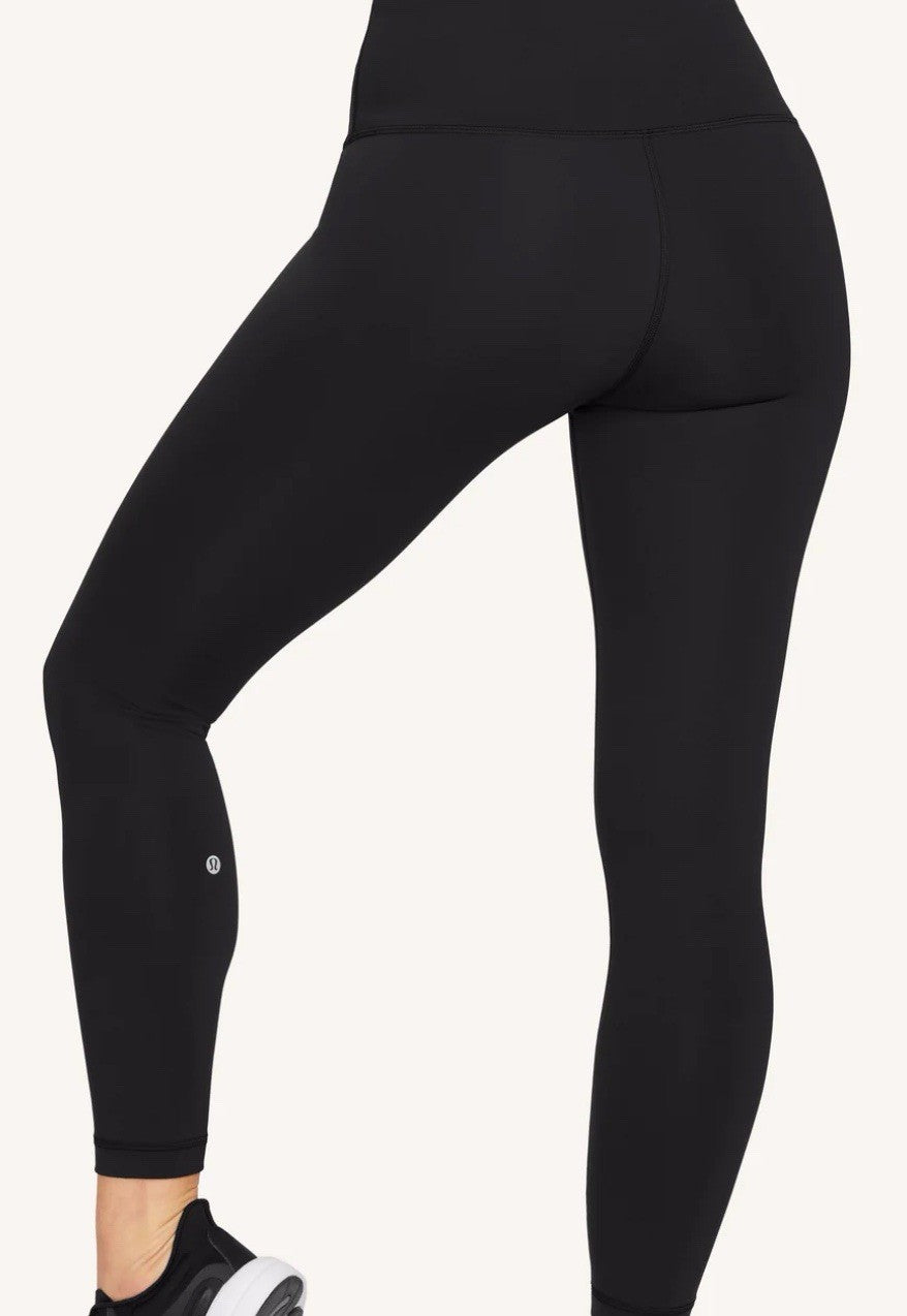 Size 8 - Lululemon Wunder Train High-Rise Tight 25’ Black