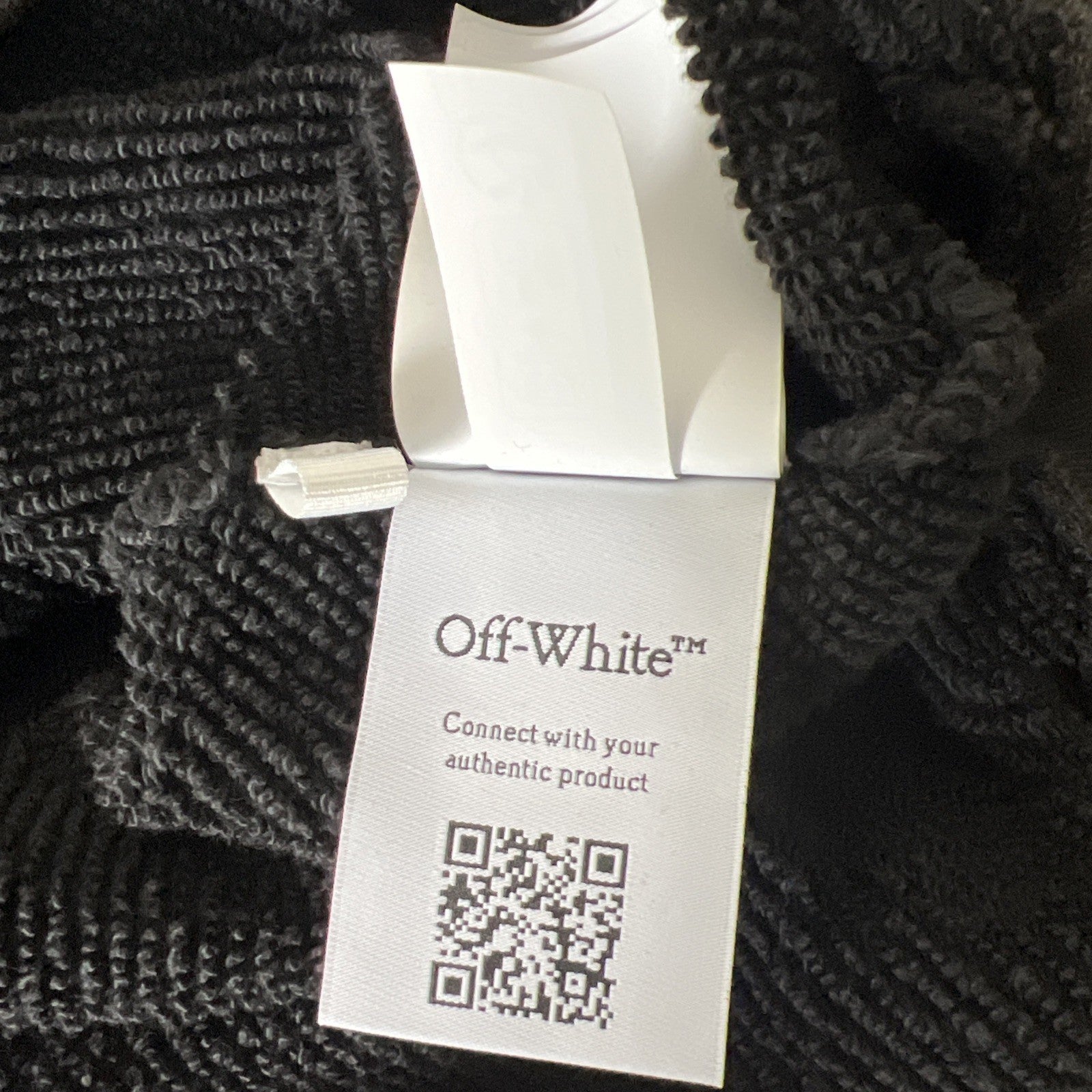 Size XL- Off-White BW St. Matthew Over Hoodie 'Black/Grey’ - No Drawstring
