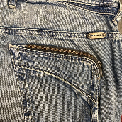 Diesel Poiak Regular Skinny Tapered Mens Jeans 30/32