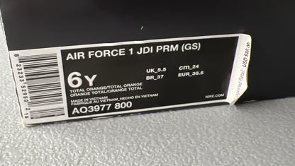 Size 6Y or 7.5 Wmns- Nike Air Force 1 '07 Premium 'Just Do It Pack’
