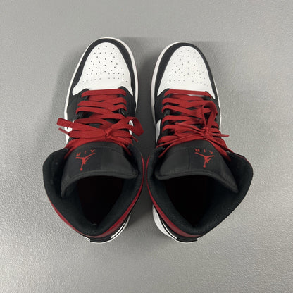 Size 9 - Air Jordan 1 Mid 'Gym Red Black Toe'