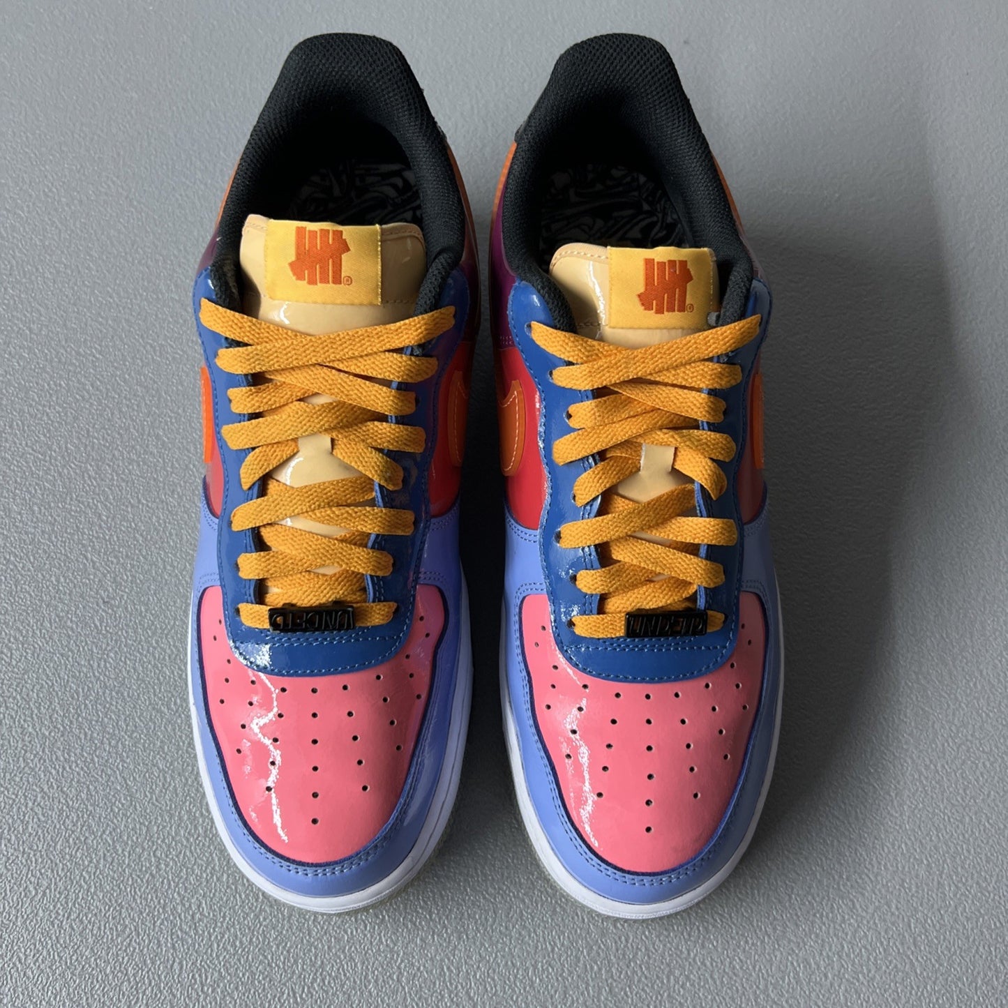 Size 10 - Nike Undefeated x Air Force 1 Low Total Orange
