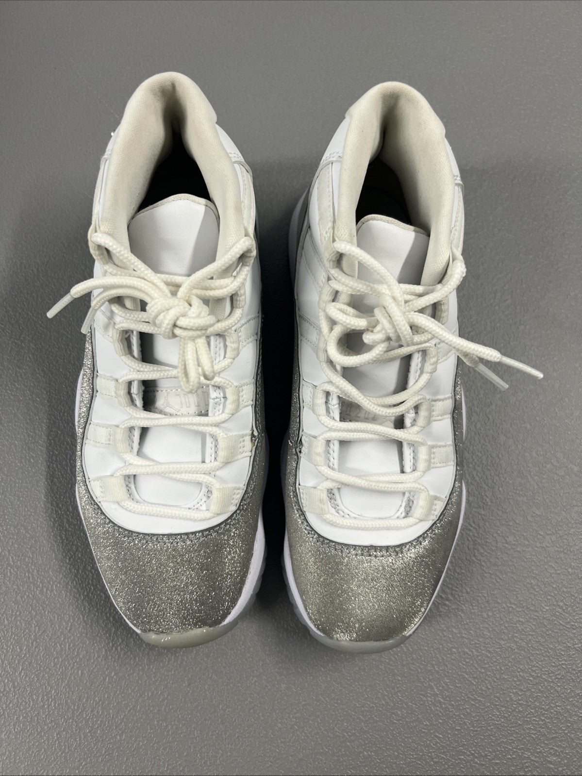 Size 6 - Air Jordan 11 Retro White Metallic Silver Wmns