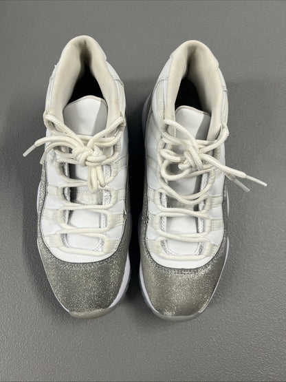 Size 6 - Air Jordan 11 Retro White Metallic Silver Wmns
