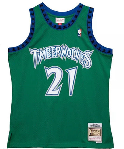 Size M Mitchell and Ness Kevin Garnett 1997-98 Hardwood Classics Swingman Jersey