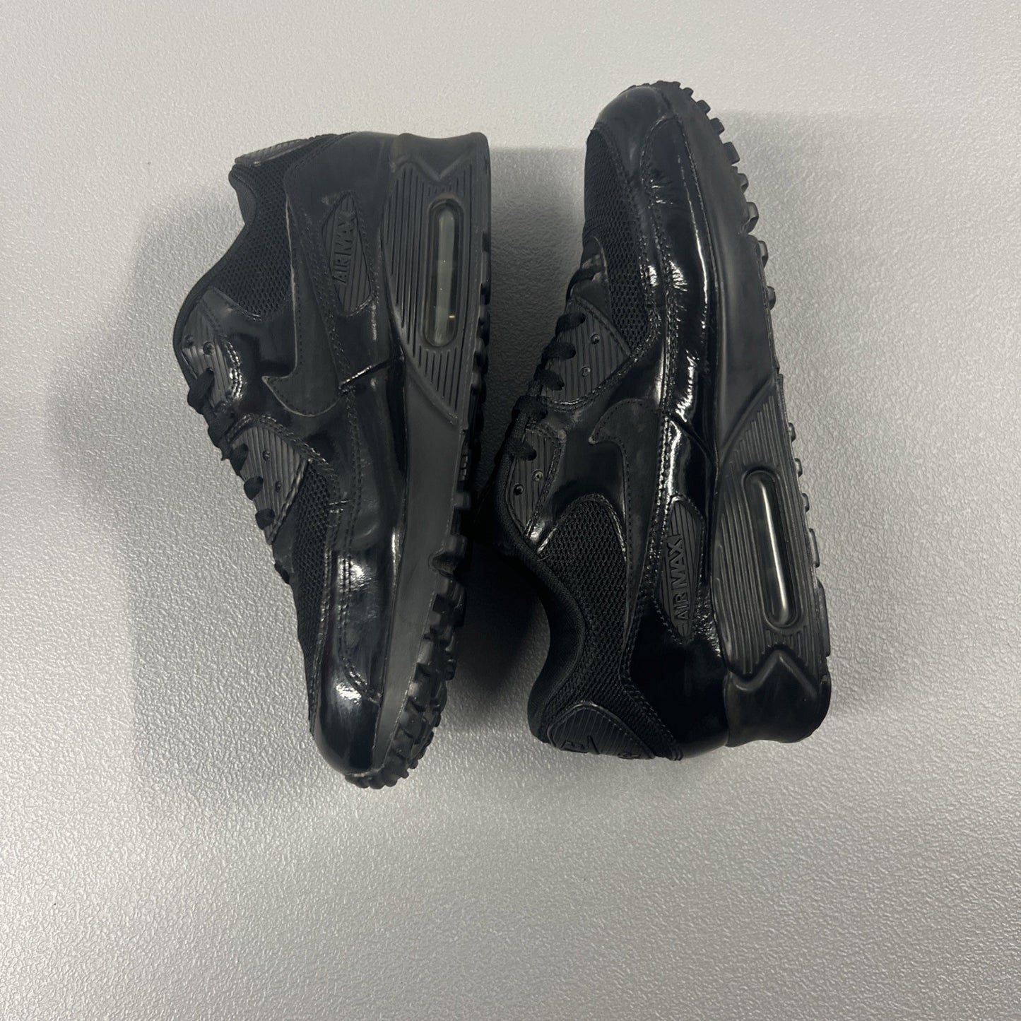 Size 8.5- Nike Air Max 90 Premium Black Wmns