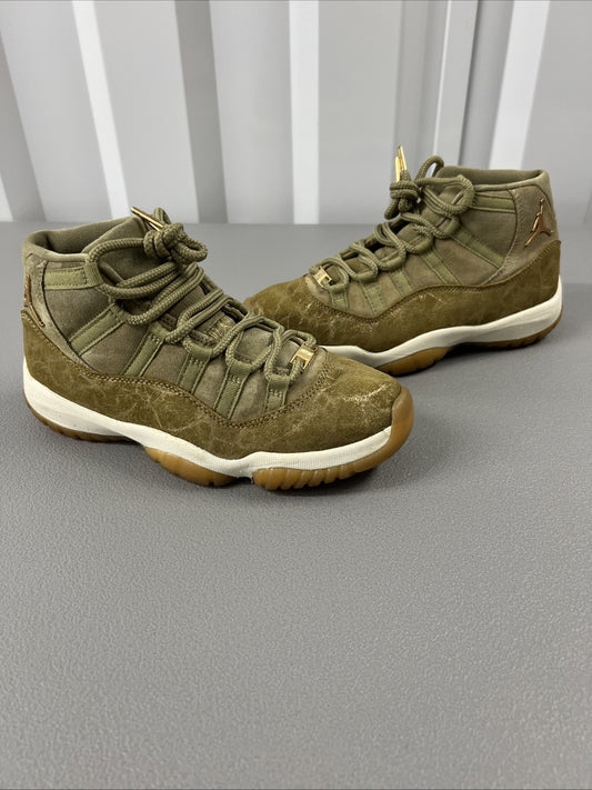 Size 8.5-Jordan 11 Retro ‘Olive Lux’ Women’s