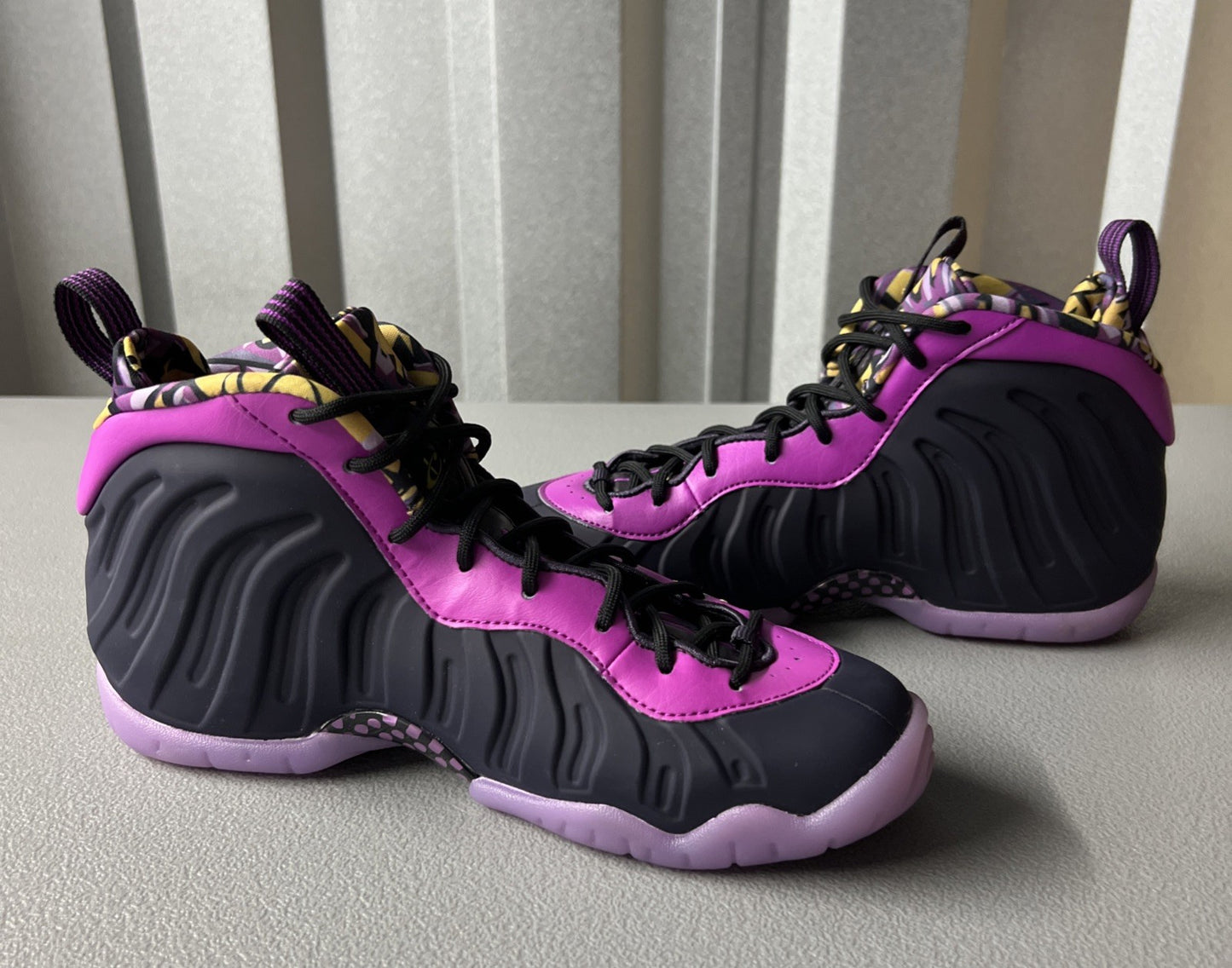 Size 6Y -or 7.5 Wmns - Nike Little Posite One ‘Cave Purple’  (GS)