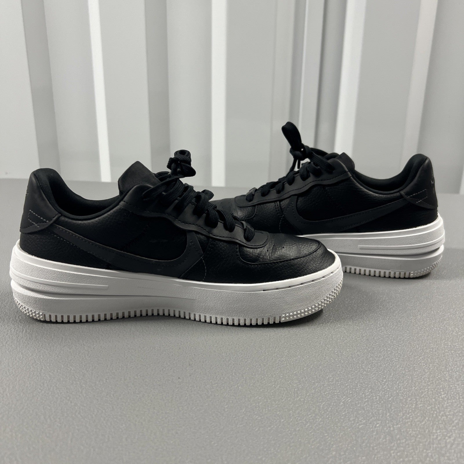 Size 9 - Nike Air Force 1 PLT.AF.ORM Black Wmns