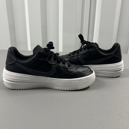 Size 9 - Nike Air Force 1 PLT.AF.ORM Black Wmns