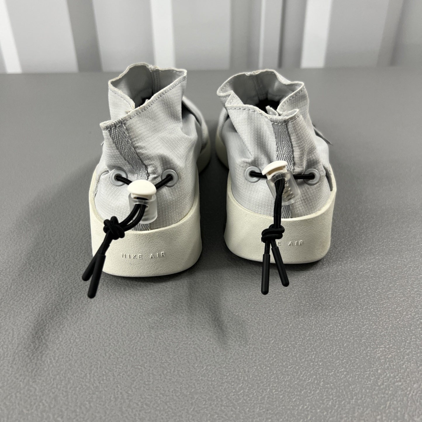 Size 6.5 Men’s or 8 Wmns - Nike Air Fear Of God Moc ‘Pure Platinum’