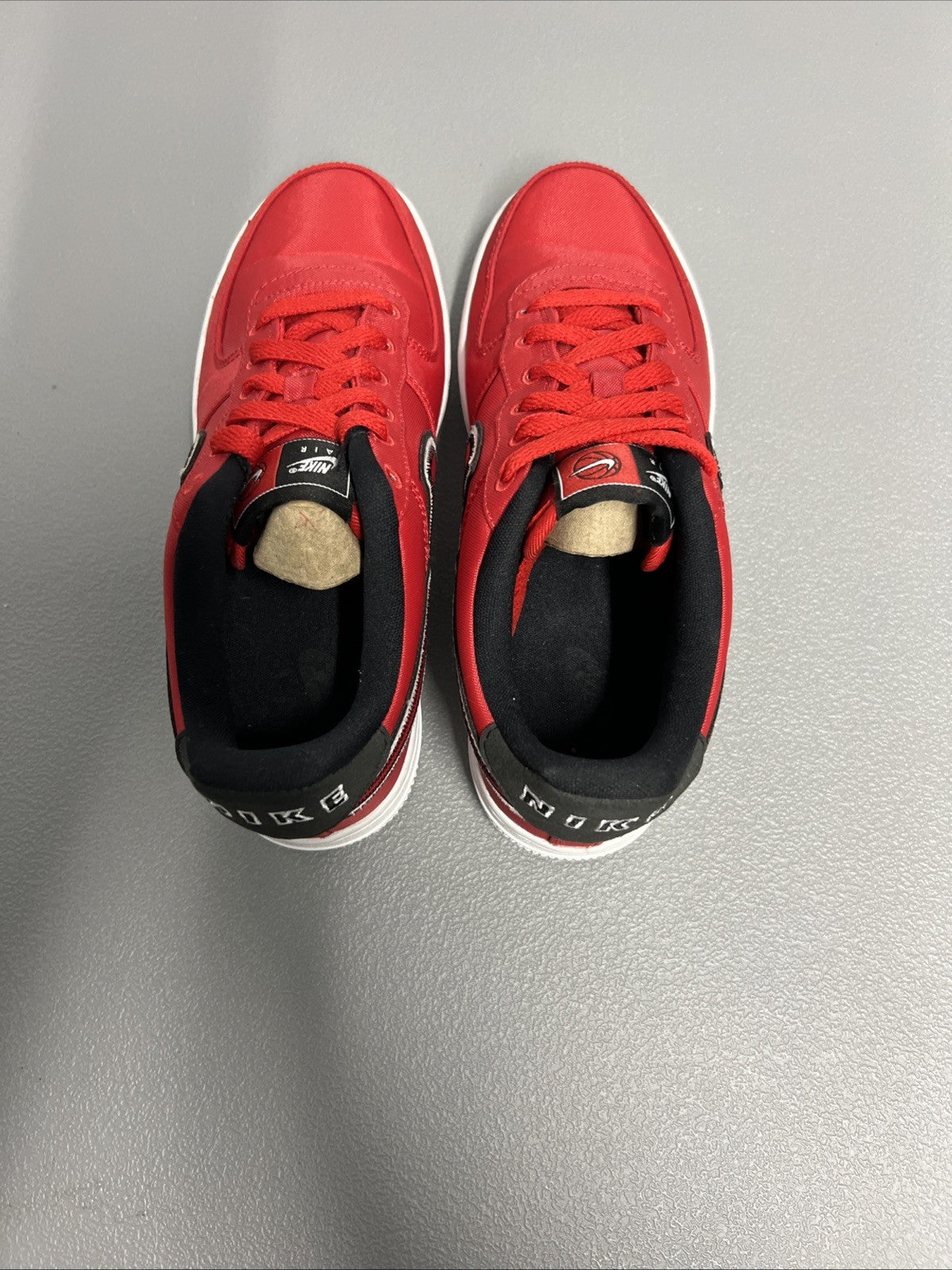 Size 5Y or 6.5 Wmns- Nike Air Force 1 Low LV8 ‘University Red White’ (GS)