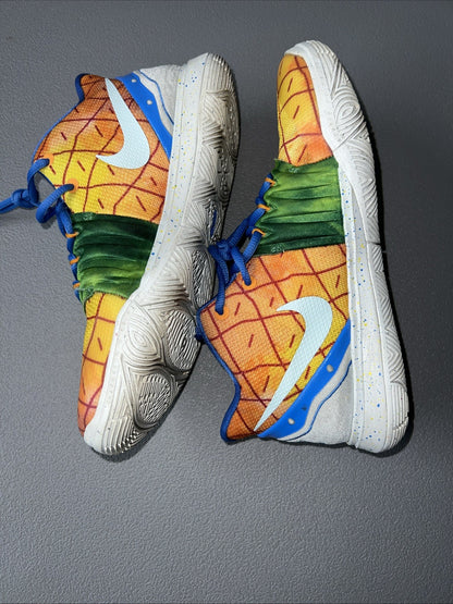 Size 7Y or 8.5 Wmns - Nike Kyrie 5 Spongebob Pineapple House GS