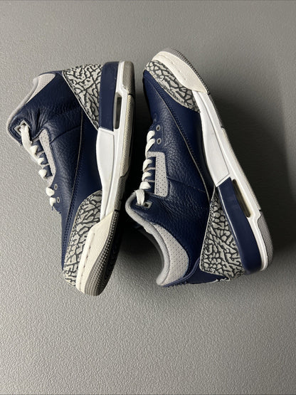 Size 7Y or 8.5 Wmns- Air Jordan 3 Retro ‘Georgetown’ GS - 398614 401