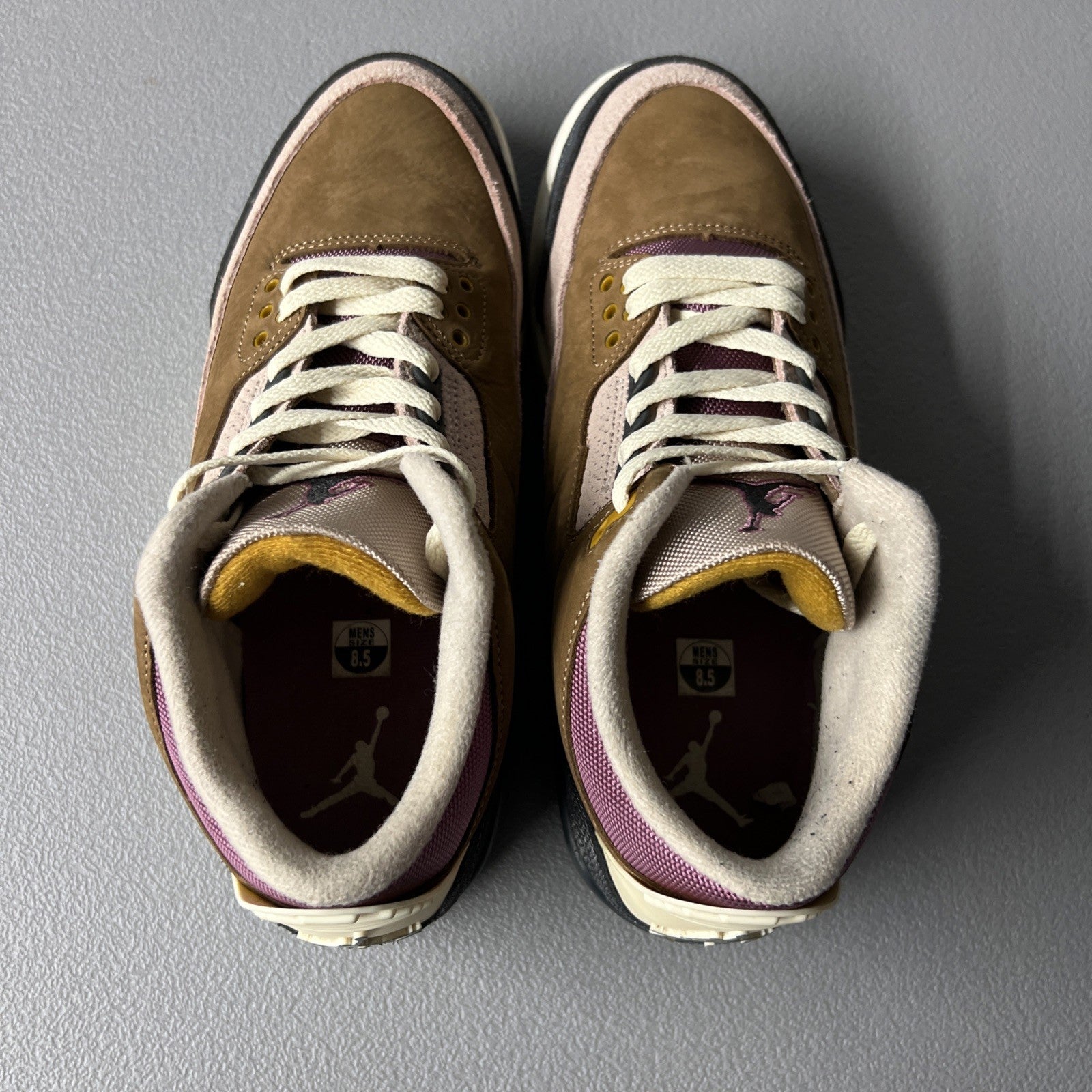 Size 8.5 Men’s or 10 Wmns- Jordan 3 Retro ‘Winterized Archaeo Brown’
