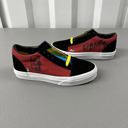 Size 2- Vans Old Skool The Simpsons El Barto Kids