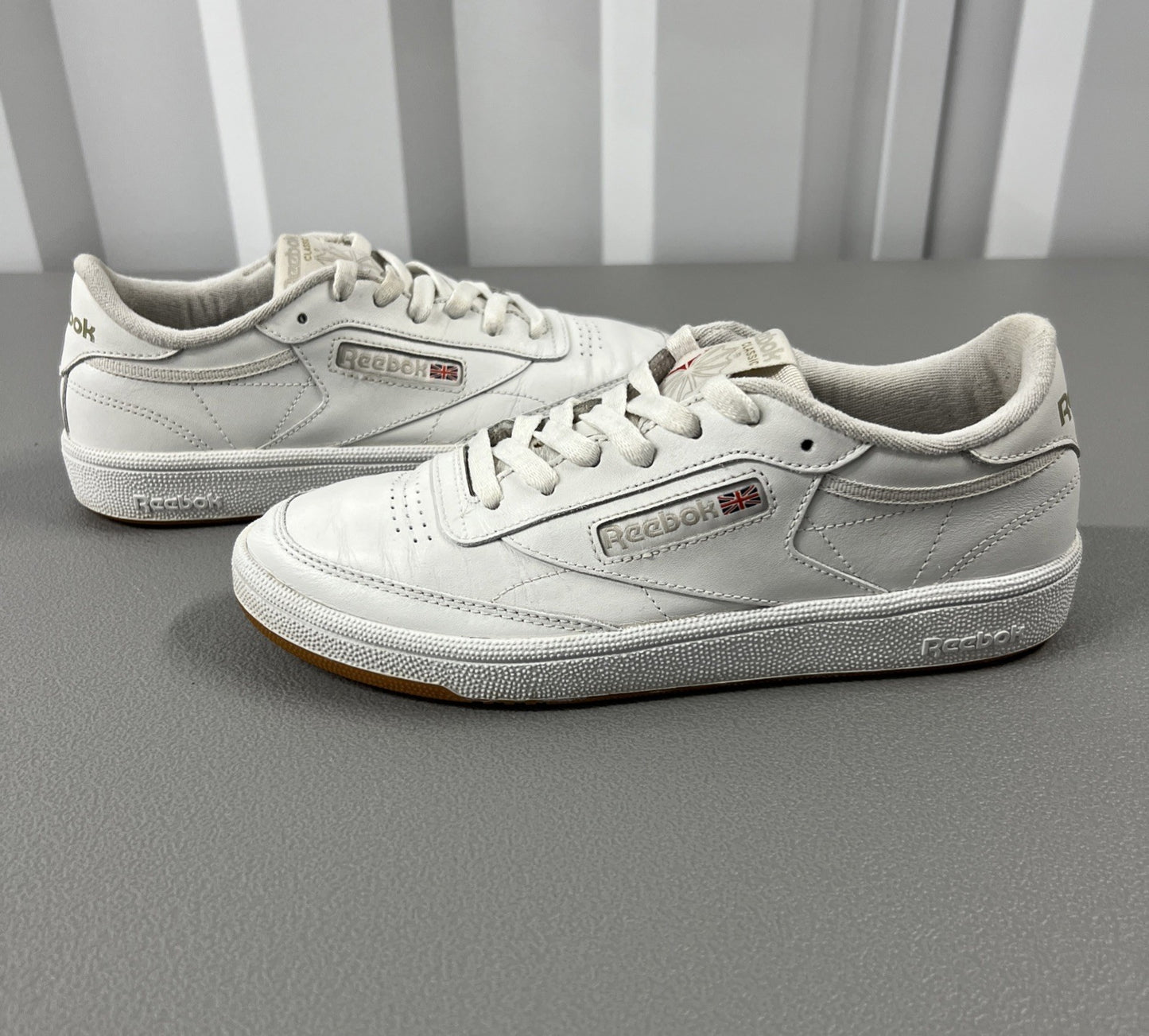 Size 7.5 - Reebok Women's Club C 85 Shoes