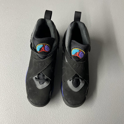 Size 7Y or 8.5 Wmns- Jordan 8 Retro Aqua (2015) (GS)