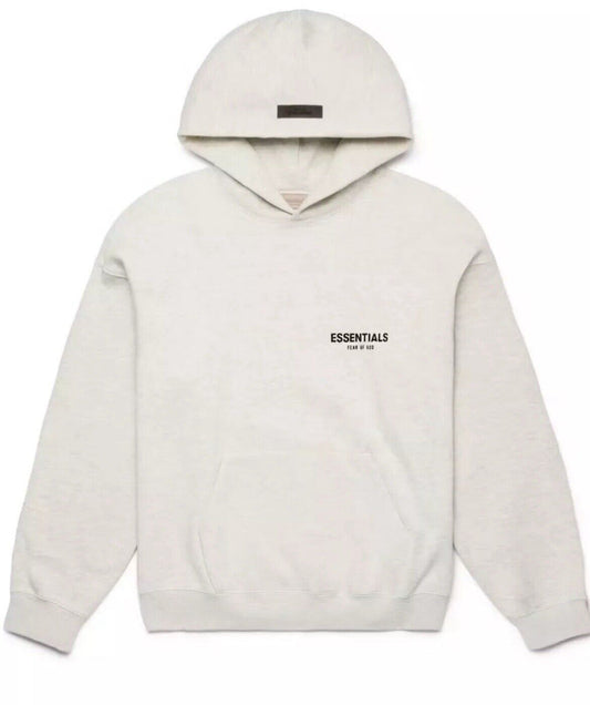 Fear Of God Essentials Hoodie Light Oatmeal Size Large