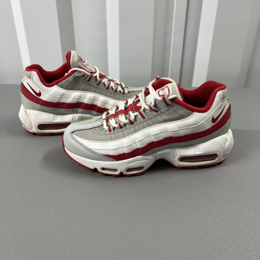 Size 7Y or 8.5 Wmns- Air Max 95 Recraft GS 'Grey Fog Hyper Red'