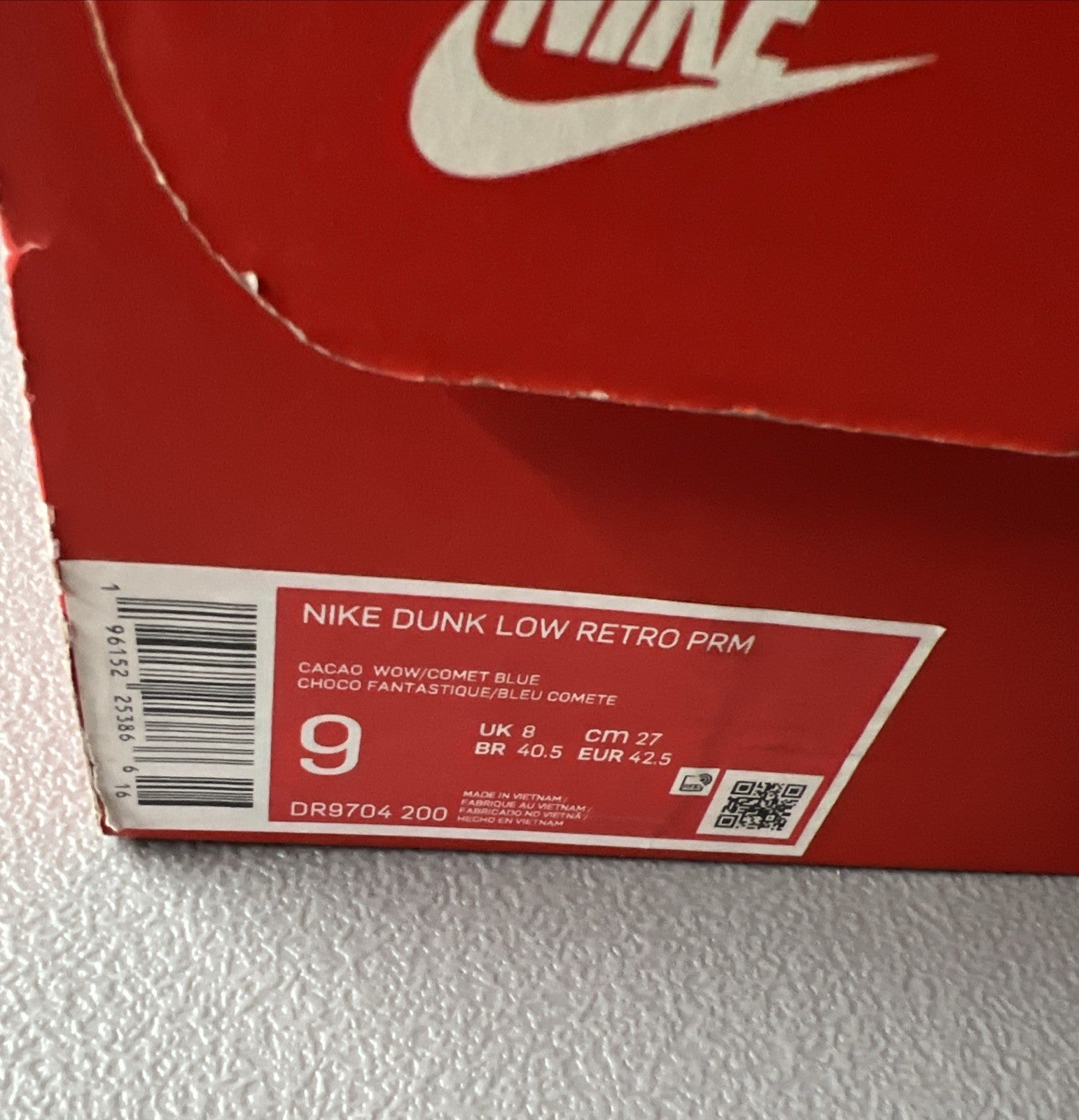 Size 9 - Nike Dunk Premium Low ‘Mars Stone Blue’ Men’s
