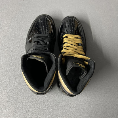 Size 7.5 Men’s or 9 Wmns - Air Jordan 1 ‘Black Metallic Gold’