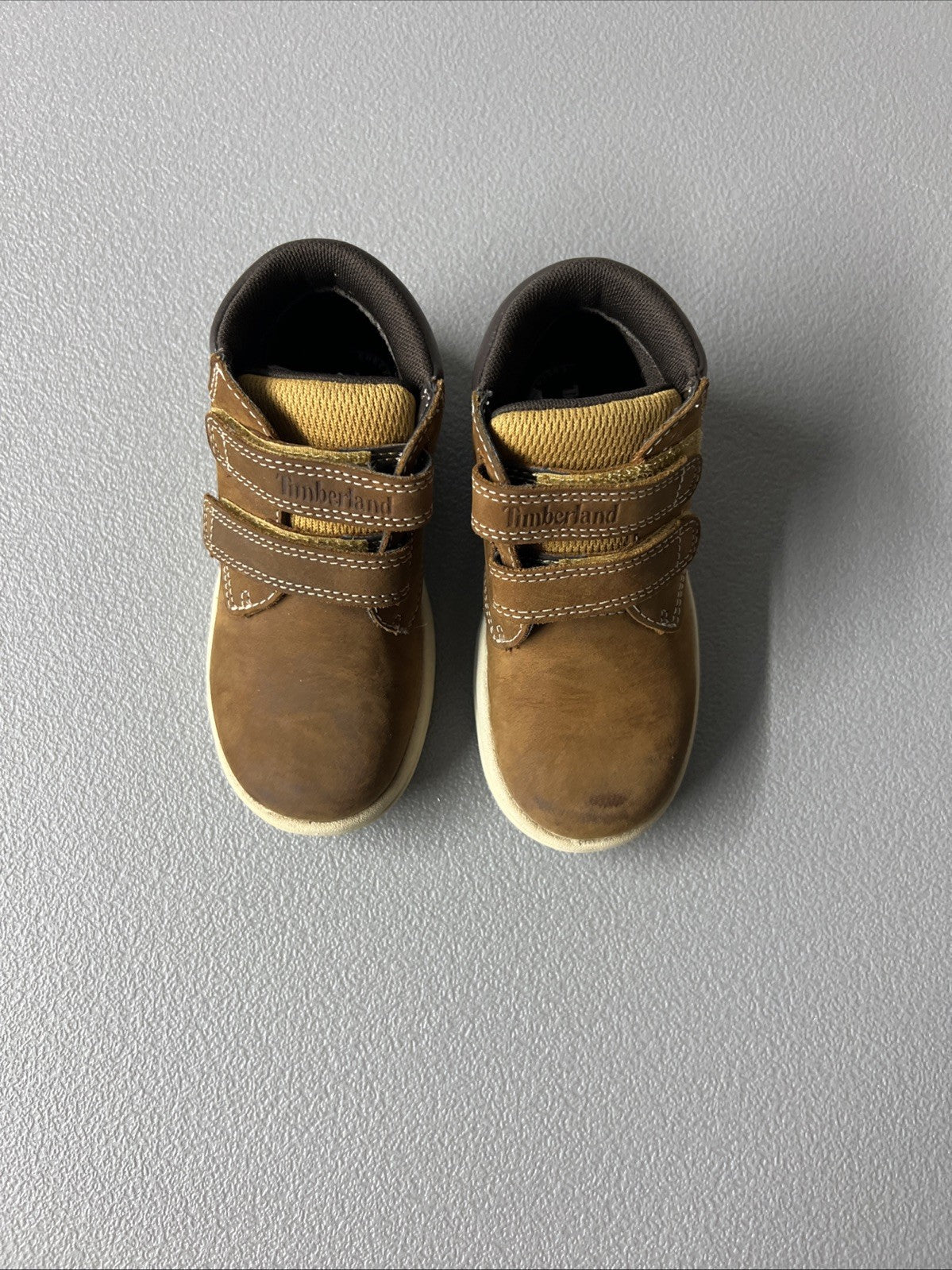 Size 9- Timberland Boys Toddler Tracks Boots