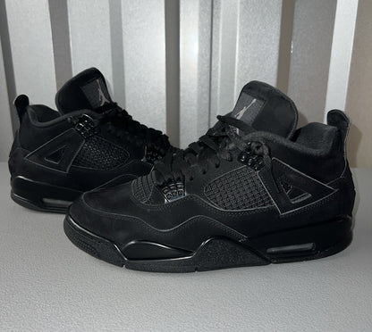 Size 10.5 - Jordan 4 Retro Mid Black Cat 2020