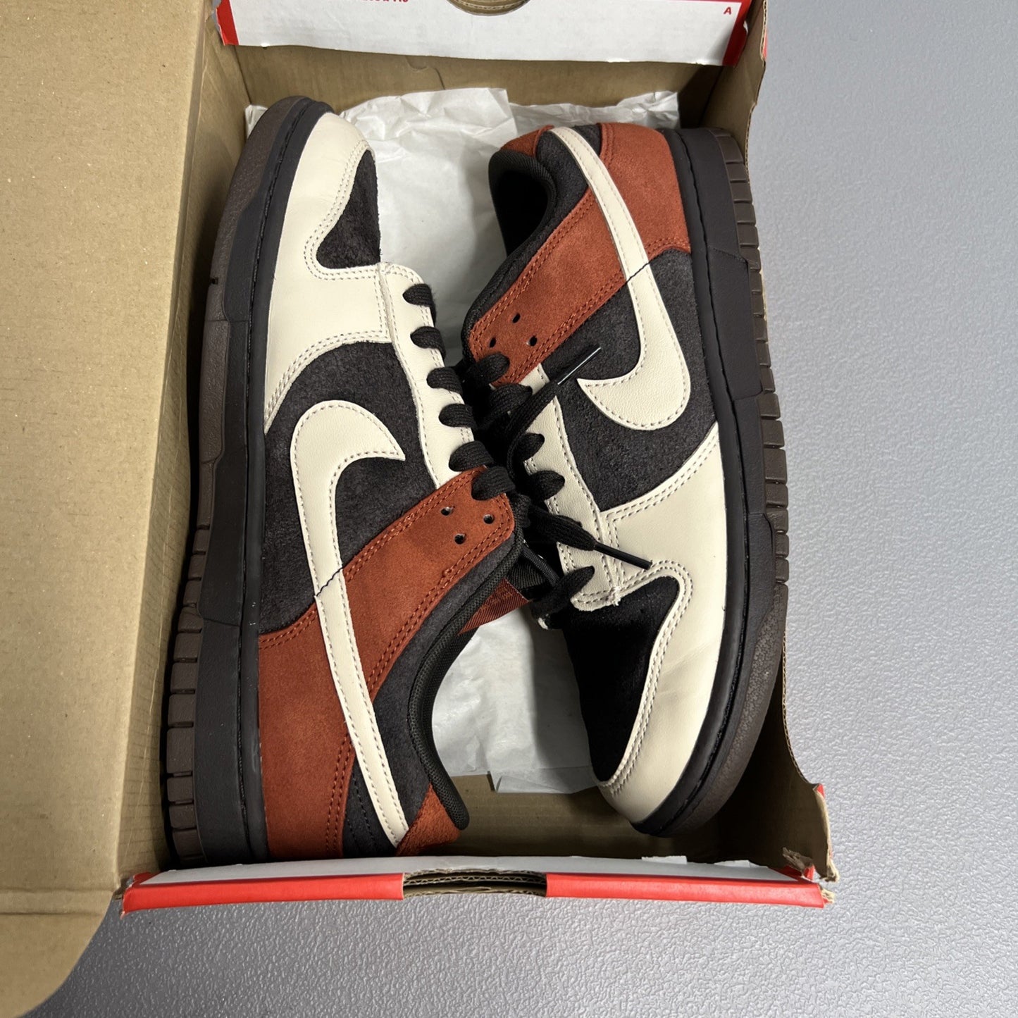 Size 8.5 Men’s or 10 Wmns- Nike Dunk Low Red Panda