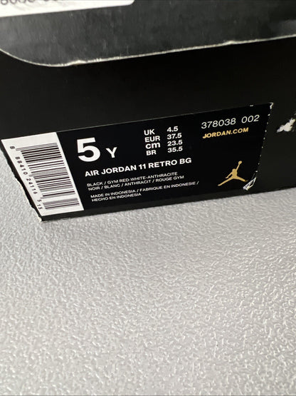Size 5Y or 6.5 Wmns - Jordan 11 Retro 72-10 (GS)