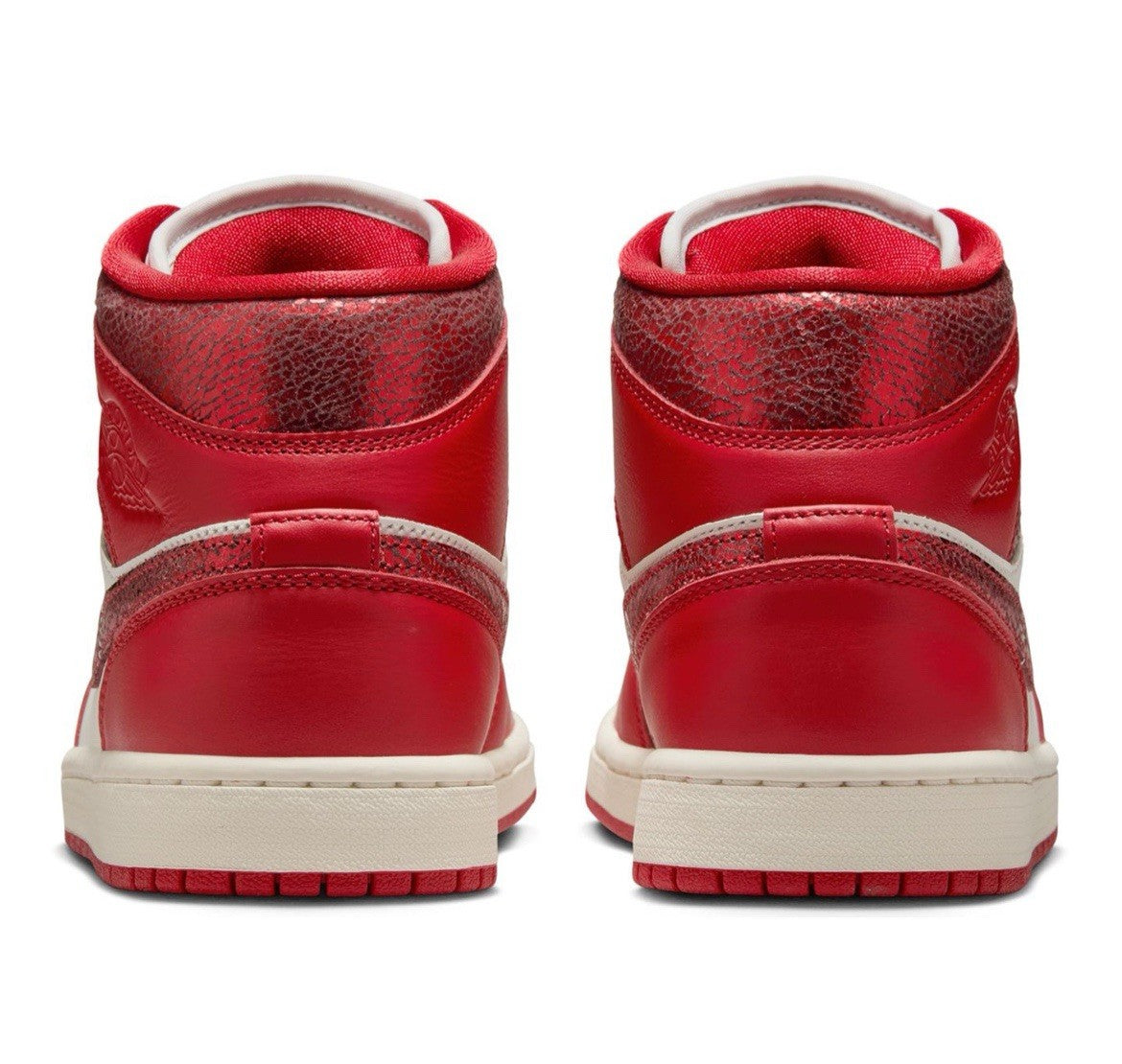 Size 11 Women’s or 9.5 Men’s- Air Jordan 1 Mid SE ‘Red Cracked Leather’