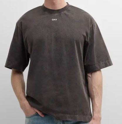 Size Small- OFF-WHITE  Saint Matthew Faded Skate Short Sleeve T-Shirt
