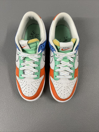 Size 7Y or 8.5 Wmns- Nike Dunk Low GS 'Nike 101'