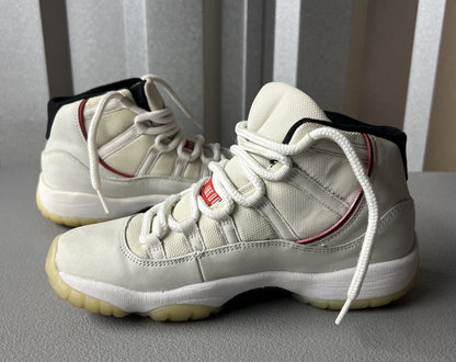 Size 6Y or 7.5 Wmns- Jordan 11 Retro Platinum Tint (GS)