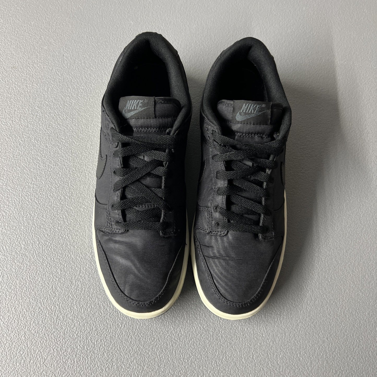 Size 8 Men’s or 9.5 Wmns - Nike Dunk Low ‘Black Canvas’