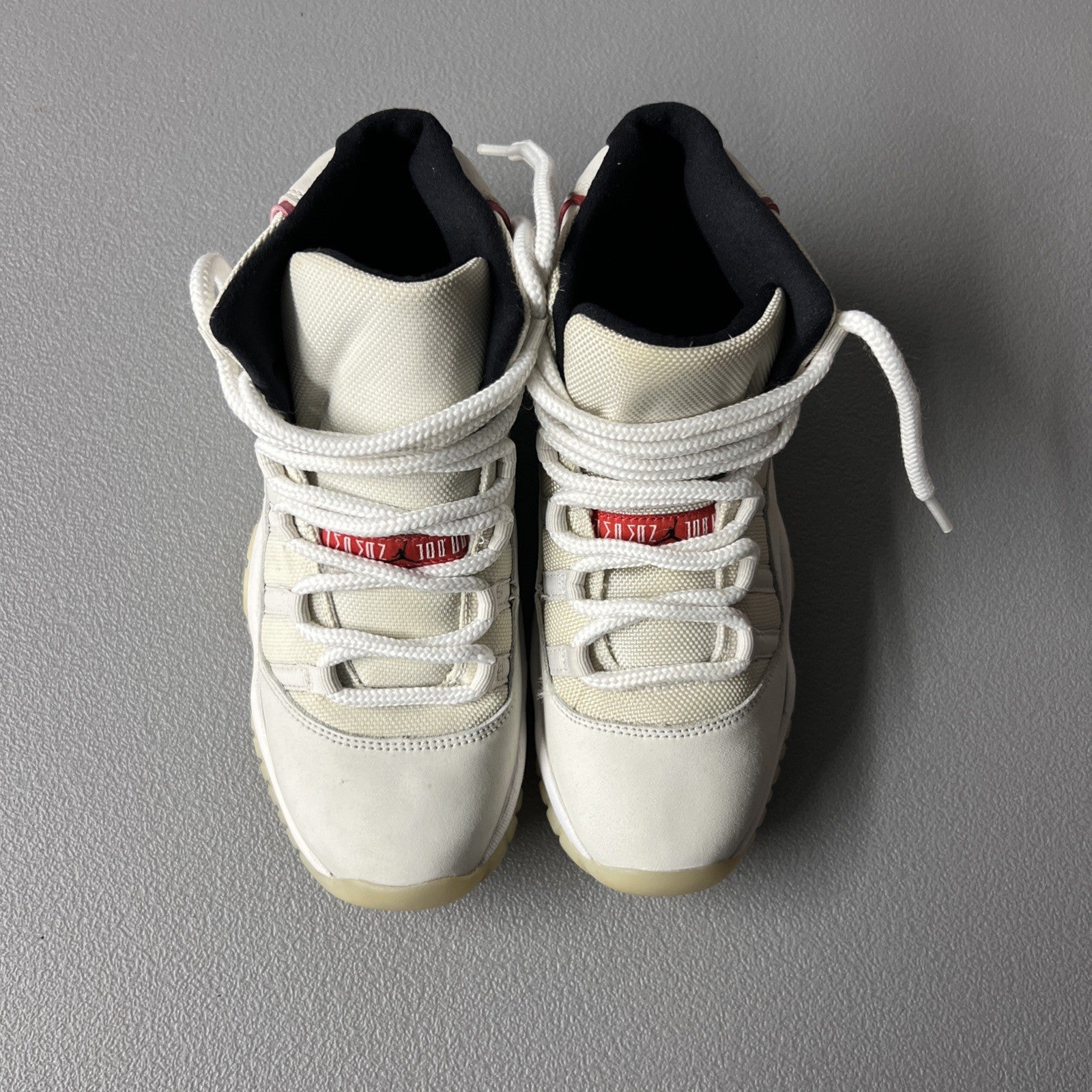 Size 6Y or 7.5 Wmns- Jordan 11 Retro Platinum Tint (GS)