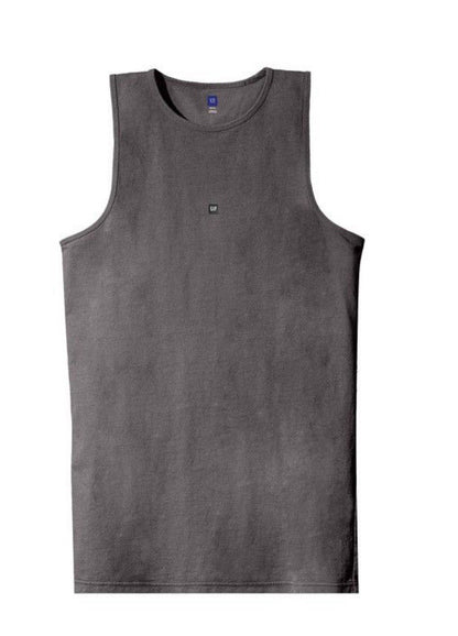 Size Large - YZY Gap Tank Top In Dark Grey Engineered By Balenciaga